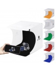 2 panele LED Mini składane Studio miękkie pudełko ulubionych Softbox fotografia zestaw tła zdjęcie lampa studyjna pudełko do apa