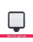 Kieszeń na aparat fotograficzny Mini LED lampa wideo fotografia światła wypełniającego 3 do montażu na gorąco dla DJI Osmo kiesz