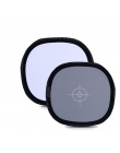 Lightdow 12 "Cal 30 cm 18% składany szarej karty reflektor balans bieli Double Face skupiający deskę z torbą