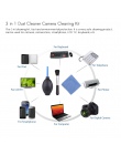 6 w 1 odkurzacz kamery zestaw do czyszczenia szczotka do obiektywu + ściereczka do czyszczenia + dmuchawy powietrza do aparatu C