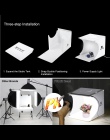 PULUZ składany ulubionych fotografia fotografia Studio Softbox 1/2 Panel LED światło miękkie pudełko zdjęcie tło zestaw pole świ