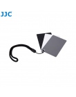 JJC do lustrzanek cyfrowych DSLR Film fotografia mała WB narzędzia 8.5x5.4 cm balans bieli cyfrowy 18% szarej karty dla canon/Ni