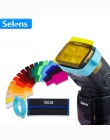 20 sztuk Selens SE-CG20 Flash żel filtry kolorów dla Metz Godox D7100 SB910 lampy błyskowej Speedlite lampa błyskowa lampę błysk