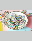 Mini Rainbow Lollipop kolorowe krem cukru INS fotografia rekwizyty Photo Studio akcesoria DIY dekoracje estudio fotografico