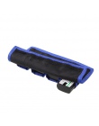 Meking Nylon torba na baterie kieszenie do przechowywania etui wodoodporna z 4 etui na LP-E6/8/NP-FW50 EN-EL14/15