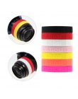 Obiektyw do fotografii bransoletki opaski na rękę obiektywu pasek Stop Zoom pełzanie kolorowe silikonowe dla Canon 49mm 52mm 58m