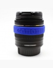 Obiektyw do fotografii bransoletki opaski na rękę obiektywu pasek Stop Zoom pełzanie kolorowe silikonowe dla Canon 49mm 52mm 58m