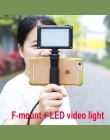 Ulanzi 112 Mini wideo LED Bi kolor fotograficzne światło dla kamery kamera DV światła za pomocą filtrów na Youtube Vlogging ślub