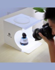 Przenośny składany ulubionych fotografia Studio Softbox LED światło miękkie pudełko fotografia dla iPhone HTC DSLR aparatu fotog
