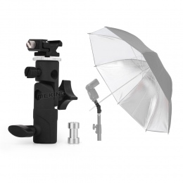 Selens obrotowe Flash Hot Shoe stojak na parasole adapter do montażu dla lampa studyjna typu E wspornik stojakowy B dla lekki st