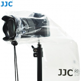 JJC 2 sztuk obiektyw DSLR pokrowiec Protector kamery lustra płaszcz przeciwdeszczowy dla Canon Nikon Sony Fuji Panasonic Leica z