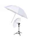 Nowy 33in 83 cm Photo Studio Flash przezroczyste biały miękki parasol Photo Studio akcesoria