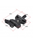 Andoer CL-50LS Quick Release zacisk regulowany gałka dźwigni-typ 1/4 "i 3/8" otwór do Arca Swiss szybkie płyta z głowicą kulową 