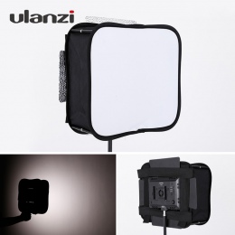 Ulanzi przenośny składany Flash Softbox dyfuzor do YONGNUO Led lampa wideo Panel YN600L II YN900 YN300 YN300 III YN300Air