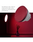 Oświetlenie fotograficzne miękki dyfuzor tkaniny pokrywa 7 "180mm standardowego reflektora stroboskopowego dyfuzor Cap dla LED l