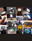 Ulanzi 96 Mini LED lampa wideo na aparat fotograficzny fotografia Vlogging wideo na żywo dla tej lampy Nikon Feiyu vimble 2 DJI 