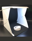 Portable Lightbox Mini Softbox Studio fotograficzne LED składany lekki pole fotografia tło fotografia zestaw namiotowy dla lustr