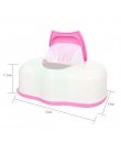 Mokra chusteczka pudełko z tworzywa sztucznego automatyczne obudowa z prawdziwego przypadku tkanki chusteczki dla niemowląt naci