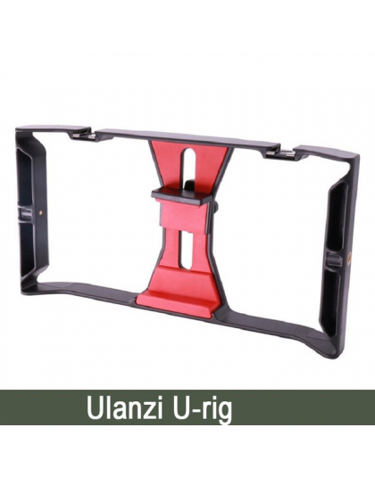 Ulanzi u-rig ręczny platforma wideo uchwyt mocowania do butów zimnych Vlogging Rig stabilizator dla iPhone Videomakers Dropship