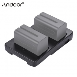 Andoer F2-BP NP-F baterii, aby V-do montażu na konwerter baterii płyta adaptera pasuje do F970 F750 F550 fr Canon 5D2 5D3 DSLR k