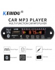 Kebidu Bluetooth odbiornik do samochodu zestaw MP3 odtwarzacz pokładzie dekoder kolorowy ekran radia FM TF USB 3.5 Mm AUX Audio 