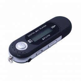 2019 USB MP3 odtwarzacz muzyczny ekran cyfrowy LCD obsługa karty TF o pojemności 32 GB i Radio FM z mikrofonem czarny niebieski 