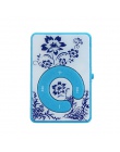 AIKEGLOBAL Hifi Mini klip kwiat wzór MP3 odtwarzacza odtwarzacz muzyczny wsparcie mediów Micro karta SD TF z kablem do ładowania