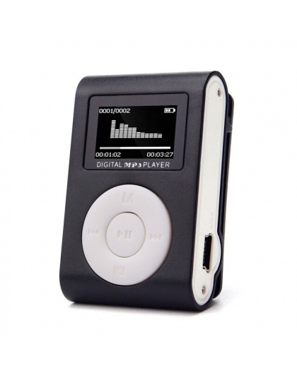 HIPERDEAL 2019 MP3 odtwarzacz Mini mediach muzycznych klip przenośny odtwarzacz LCD ekran USB obsługuje karty Micro karta SD TF 