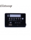 Elistooop USB FM radia Aux MP3 odtwarzacz zintegrowany samochodowy USB Bluetooth bez użycia rąk MP3 dekoder moduł tablicy pilot 