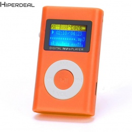 HIPERDEAL odtwarzacz muzyczny USB Mini MP3 odtwarzacz podpórka ekranu LCD 32 GB Micro karta SD TF czerwony graczy gorąca 17Dec13