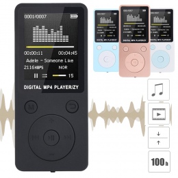 MP3 walkman odtwarzacz muzyki bezstratnej dźwięku HIFI muzyka MP3 odtwarzacz wsparcie 32G karty pamięci rejestrator FM odtwarzac
