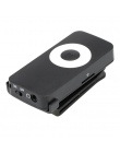 MP3 odtwarzacz 3.5mm złącze stereo Sport Mp3 odtwarzacz muzyczny z otworem dla karty TF Mini klip USB MP3 odtwarzacz
