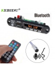 Kebidu 5 V-12 V MP3 odtwarzacz Bluetooth zestaw głośnomówiący zestaw samochodowy TF USB 3.5 Mm AUX dekoder dźwięku pokładzie FM 