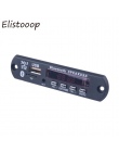 Elistooop Bluetooth bezprzewodowa Bluetooth MP3 WMA dekoder zarządu 12 V moduł audio USB TF moduł radiowy muzyka dla samochodów 
