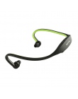 Przenośny Sport MP3 przenośny odtwarzacz muzyki słuchawki do biegania słuchawki zestaw słuchawkowy z gniazdo kart TF MP3 odtwarz