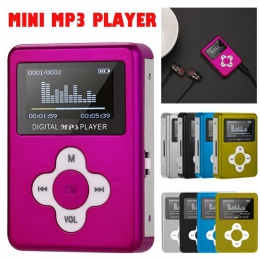 Nowy przyjście piękne USB Mini MP3 odtwarzacz podpórka ekranu LCD 32 GB Micro karta SD TF walkman mp3 odtwarzacz mini Drop Shipp