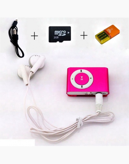 Kolorowe Mini Mp3 odtwarzacz muzyczny Mp3 odtwarzacz karty Micro TF gniazdo USB MP3 Sport Player Port USB z słuchawki