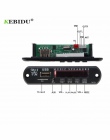 Kebidu 5 V 12 V DC MP3 moduł pokładzie dekoder TF Radio FM Audio MP3 odtwarzacz AUX 3.5 MM USB zasilania dla samochodów pilot zd