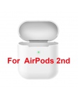 TPU silikonowa bezprzewodowa Bluetooth etui na słuchawki dla AirPods 1 pokrywa ochronna skóry akcesoria dla Apple AirPods 2nd ok
