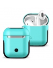 IKSNAIL etui na słuchawki do Apple AirPods pokrywa dla prawda bezprzewodowa Bluetooth słuchawki douszne słuchawki douszne etui o
