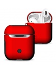 IKSNAIL etui na słuchawki do Apple AirPods pokrywa dla prawda bezprzewodowa Bluetooth słuchawki douszne słuchawki douszne etui o