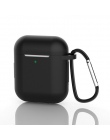 Miękkie silikonowe słuchawki etui do Apple Airpods, odporna na wstrząsy pokrywa zwykły Bluetooth uniwersalny przypadki dla Airpo