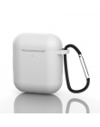 Miękkie silikonowe słuchawki etui do Apple Airpods, odporna na wstrząsy pokrywa zwykły Bluetooth uniwersalny przypadki dla Airpo
