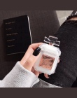 Futerał silikonowy butelka perfum dwa kolory dla Airpods słuchawki ochronne Case luksusowe odporny na wstrząsy i spadek wyczyść 