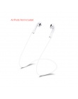 1 PC dla AirPods silikonowe Anti-lost pasek na szyję bezprzewodowe słuchawki ciąg liny kabel słuchawkowy akcesoria do słuchawek