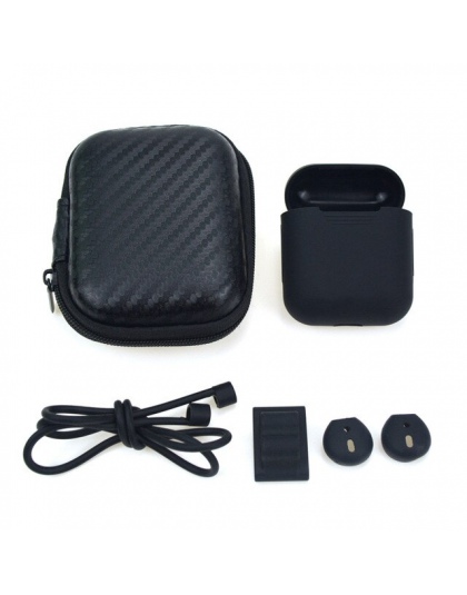 5 w 1 pudełko do przechowywania torba na słuchawki dla przypadku AirPods słuchawki douszne słuchawki Protector zestaw słuchawkow