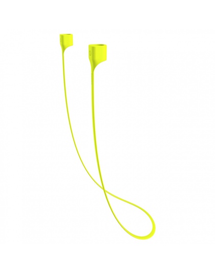 Baseus słuchawki magnetyczne pasek dla Airpods Anti Lost pasek magnetyczny sznurkiem dla Bluetooth TWS słuchawki kabel silikonow