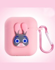 Hot Super Cute Cartoon Stitch Minnie miękkiego silikonu Bluetooth bezprzewodowy etui na słuchawki do Apple AirPods Marvel kotek 