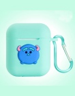 Hot Super Cute Cartoon Stitch Minnie miękkiego silikonu Bluetooth bezprzewodowy etui na słuchawki do Apple AirPods Marvel kotek 