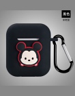 Hot Super Cute Cartoon Stitch Minnie miękkiego silikonu Bluetooth bezprzewodowy etui na słuchawki do Apple AirPods Marvel kotek 